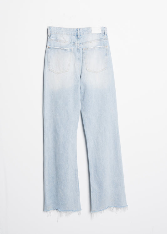 JEANS WIDE LEG ROTOS